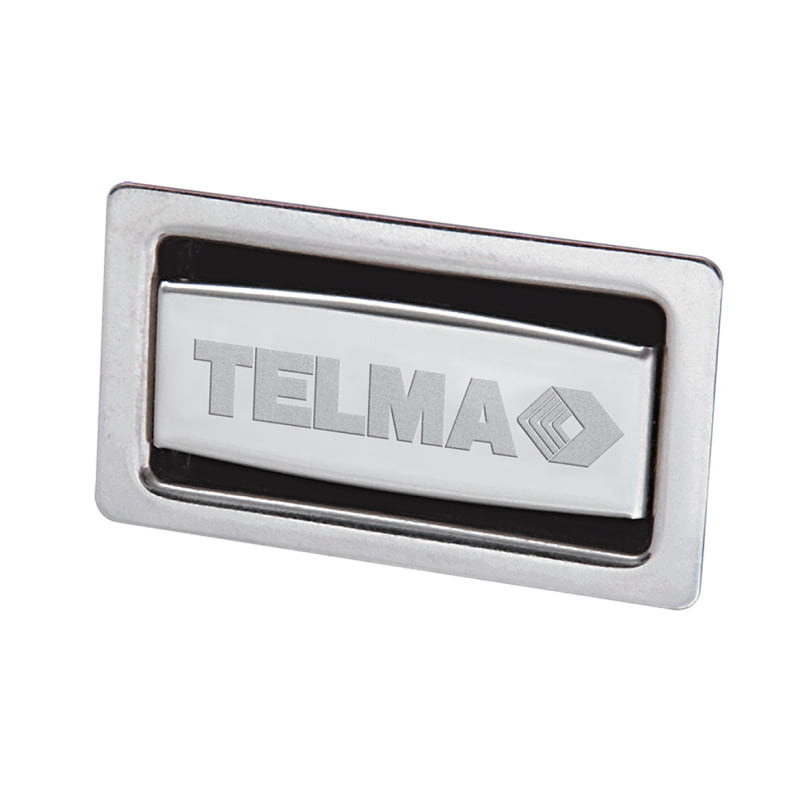 TPPE10T - Rebosadero rectangular con el logotipo de Telma